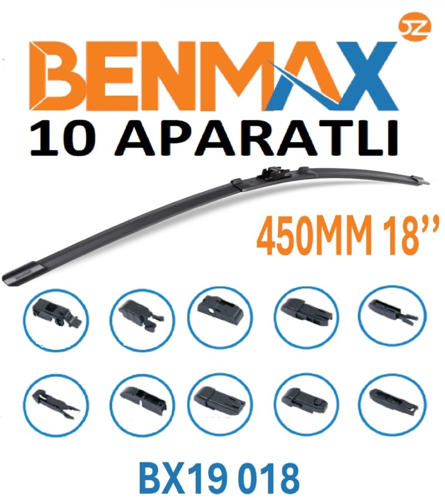 SİLECEK SÜPÜRGESİ MUZ 10 APARATLI 450MM 18''