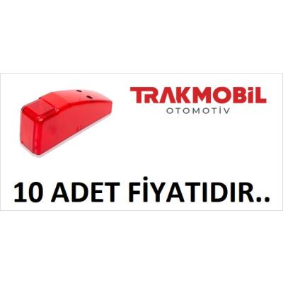 TEPE LAMBA BÜYÜK LEDLİ (10 ADET) Kırmızı