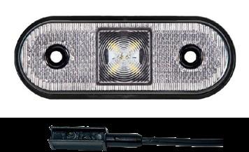 TIRSA DORSE OVEL LAMBA LEDLİ BEYAZ KILIKLI