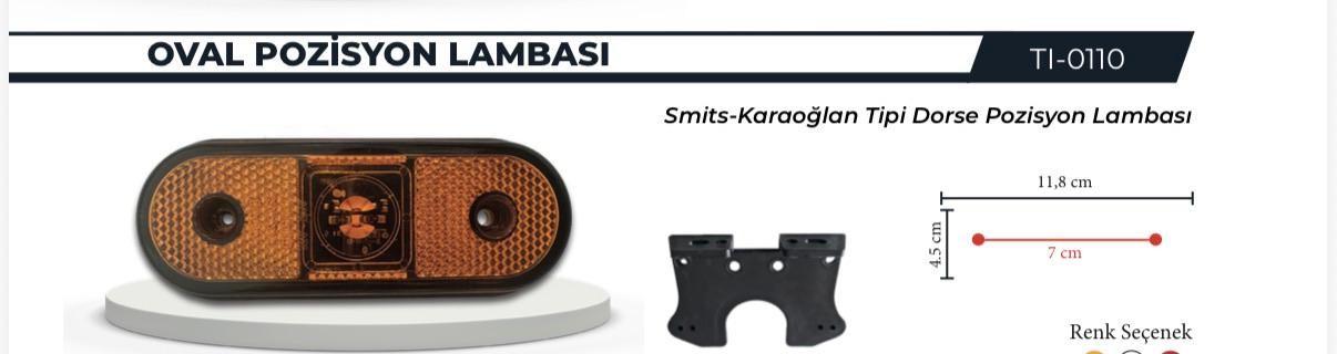 TIRSA DORSE OVEL LAMBA LEDLİ SARI KILIÇ UÇLU