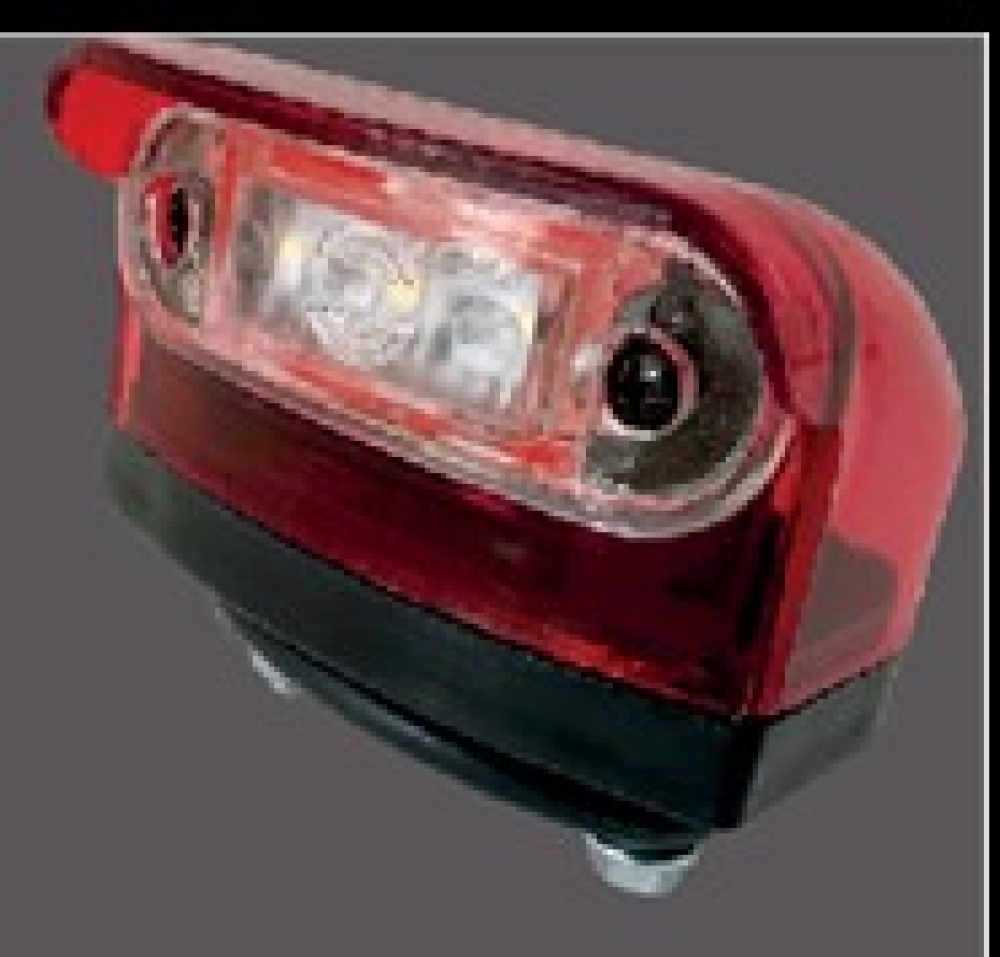 TIRSA LEDLİ PLAKA LAMBASI KIRMIZI