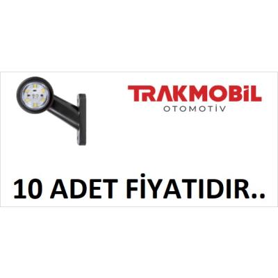 ULTRA MİNİ DÜZ LAMBA 12 LEDLİ (10 ADET)