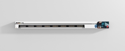 WOLFRAM 12/24V 48W ÇAKAR YUVARLAK LEDLİ İKAZ 14 FONKSİYON 118 CM