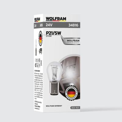 WOLFRAM 24 VOLT 21/5  WAT 1016 AMPÜL ( 10 Adet )