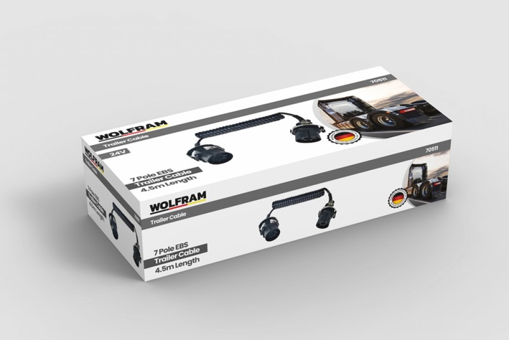 WOLFRAM 7 Lİ ABS EBS KABLOSU 4,5 MT