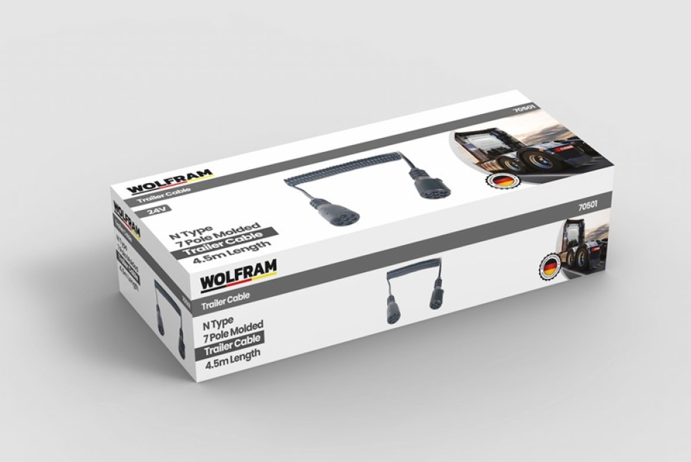 WOLFRAM 7 Lİ ELEKTİRİK KABLOSU N TİP DAR SARIM ENJEKSİYON BASKI