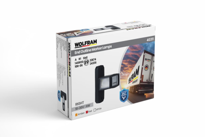 WOLFRAM DORSE BOYNUZ LAMBA KISA SAĞ E BELGELİ 10/30 VOLT ( 2 Adet )