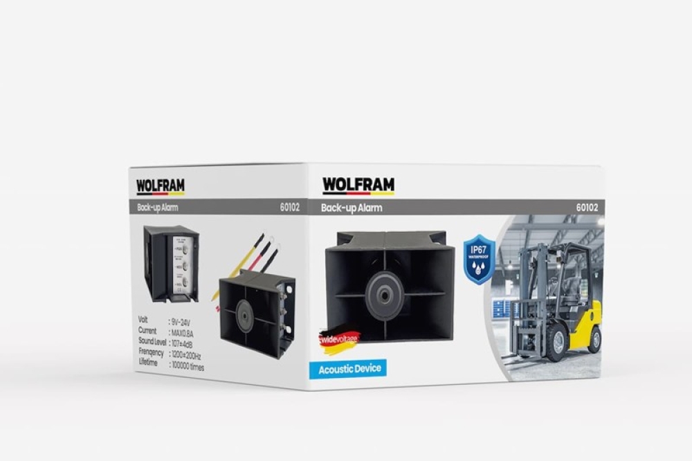 WOLFRAM GERİ VİTES KORNA ( 1 ADET ) SES AYARLI BÜYÜK 9/24VOLT
