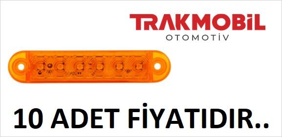 Y.M. 6 LEDLİ PARMAK LAMBA (10 ADET) Sarı