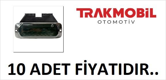 YAN İŞARET LAMBA 24 LEDLİ 2 FONK. BRAKETLİ FÜME (10 ADET) Sarı