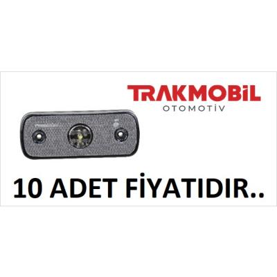 YAN İŞARET LAMBA TEK LEDLİ (10 ADET) Beyaz
