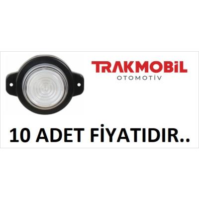 YUVARLAK İŞARET LAMBA NEON (10 ADET) Beyaz