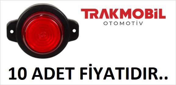 YUVARLAK İŞARET LAMBA NEON (10 ADET) Kırmızı