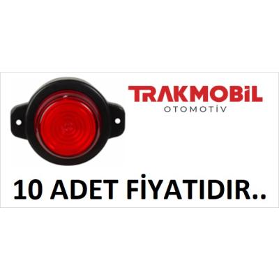 YUVARLAK İŞARET LAMBA NEON (10 ADET) Kırmızı