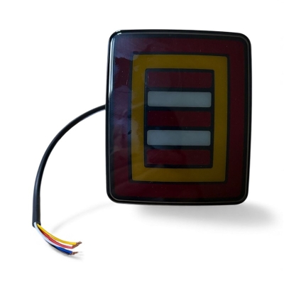 ZER 4 FONKSİYONLU FÜME CAMLI MİNİ KARE HAMBURGER LAMBA ( 13X11)